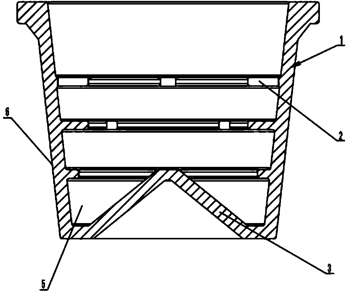 Water storage and waterlogging prevention flowerpot