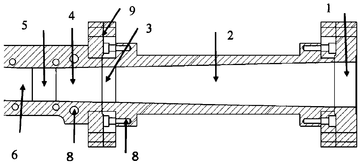 A dual frequency high power overmode waveguide elbow