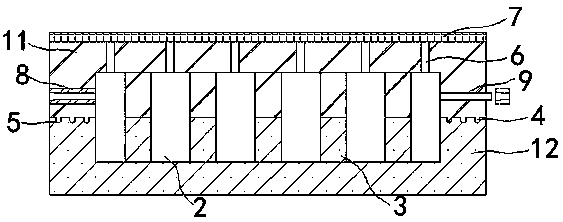 Wood-plastic board with moisture retention function and preparation method thereof