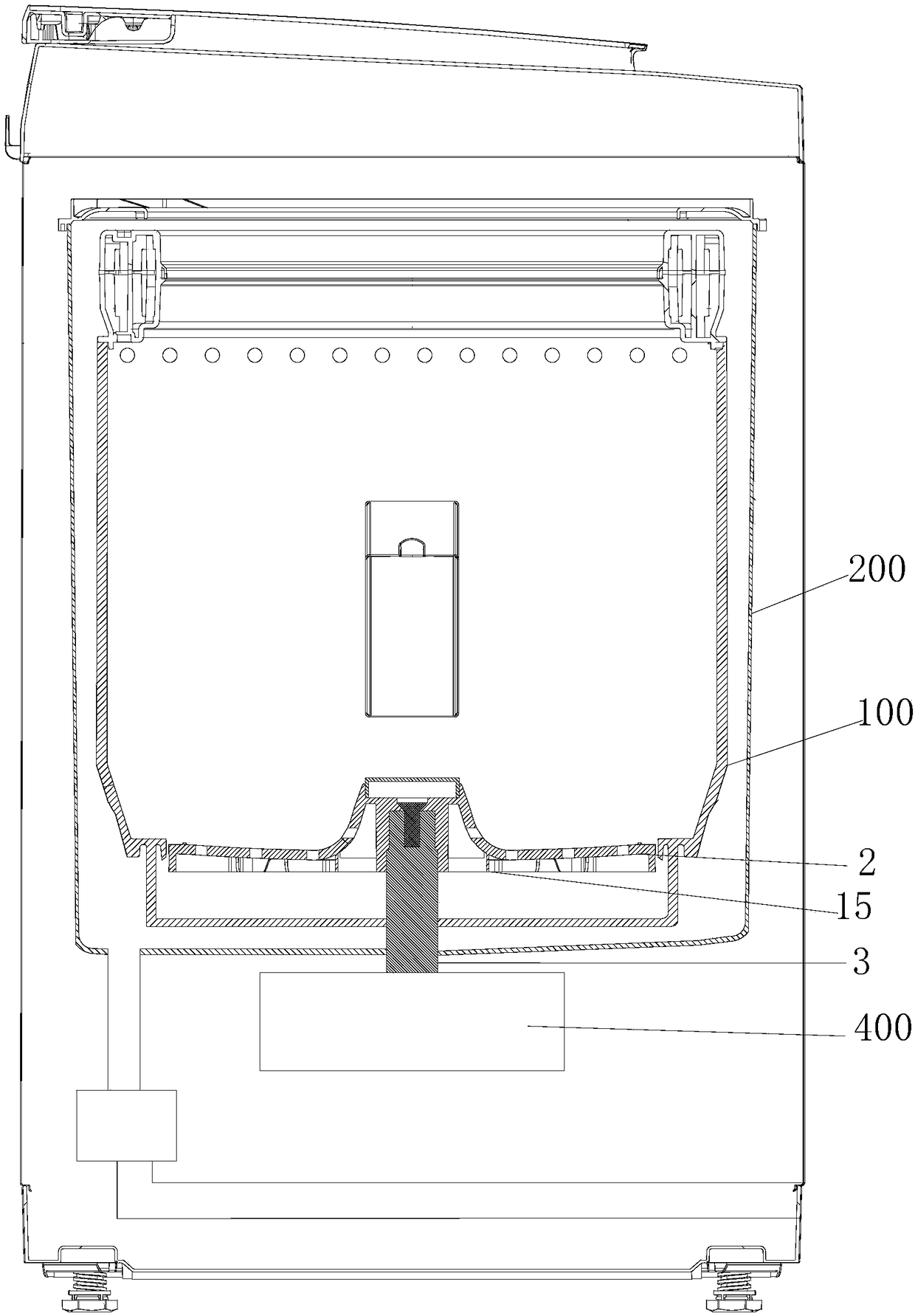 Pulsator structure and washing machine