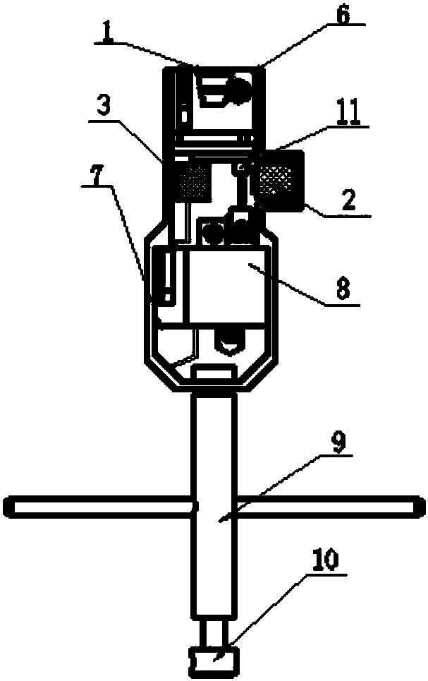 A system and method for self-inspection remote control detachment of a large unmanned aerial vehicle