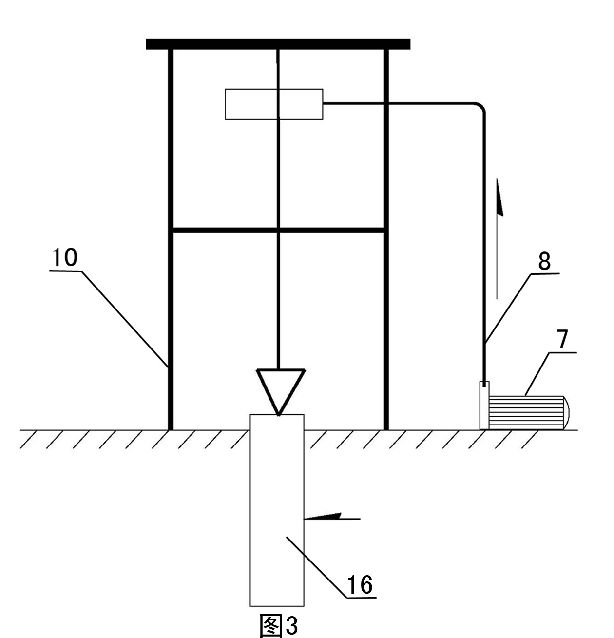 Anti-corrosion inclusion bored concrete pile used for saline soil foundation and construction method thereof
