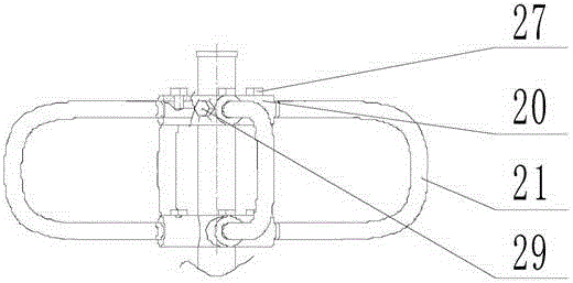 Method and mechanism for picking wine grapes with swinging brush