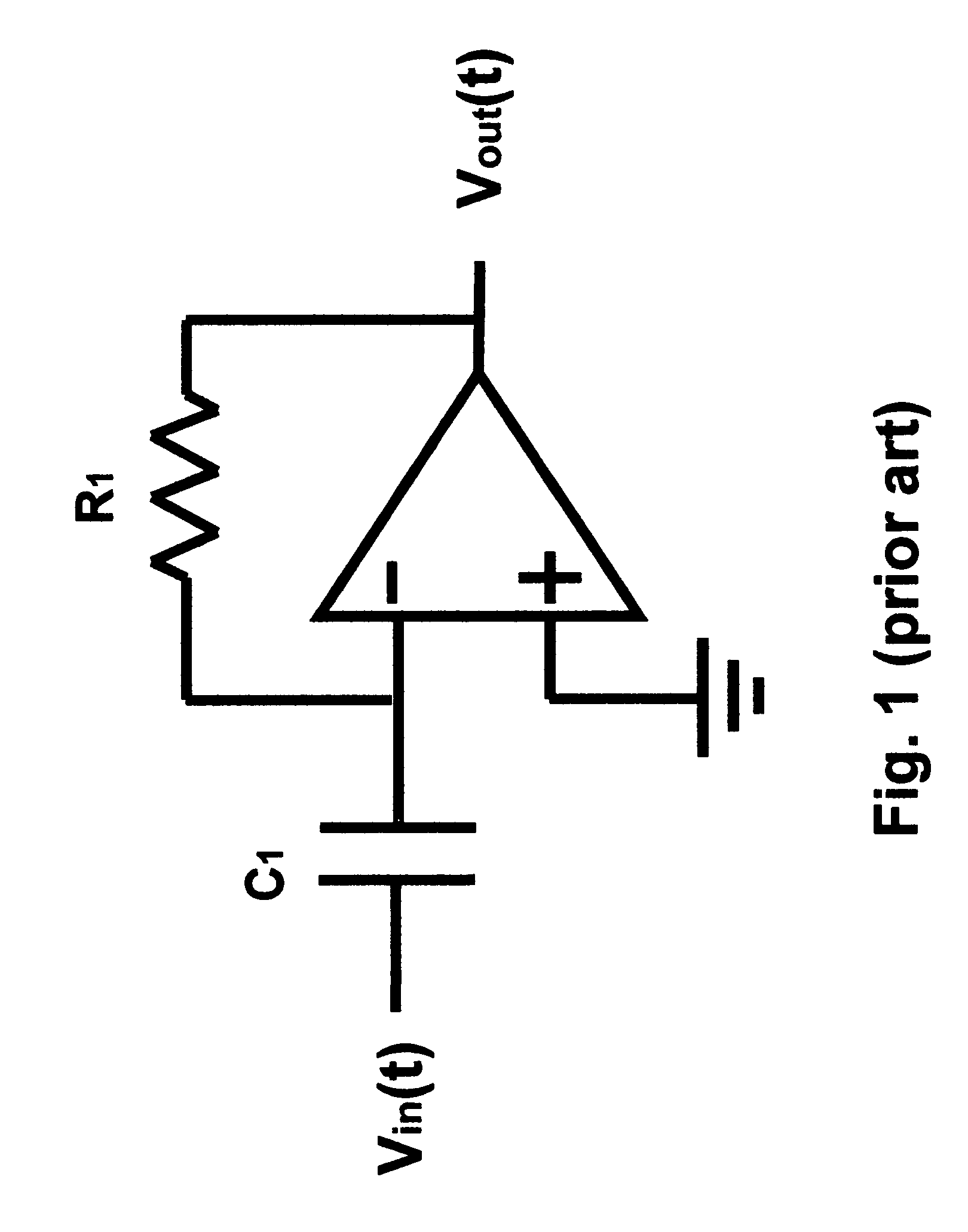 Operational amplifier with resistance switch crossbar feedback