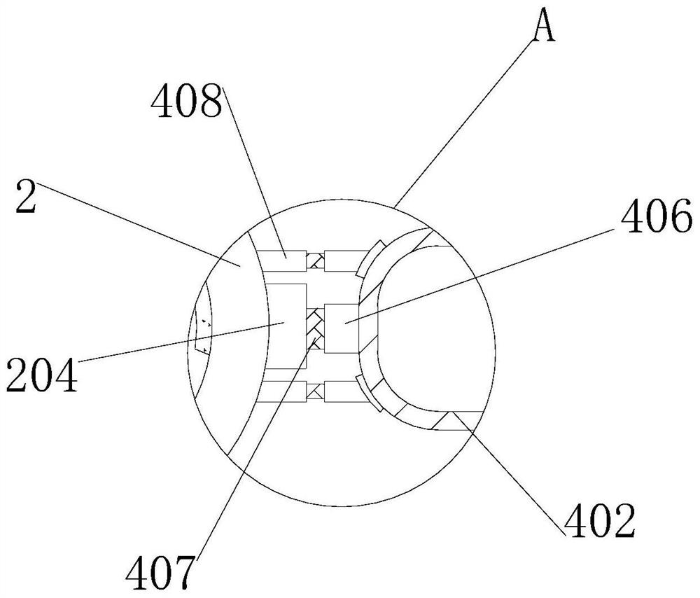 A locking structure for lashing ships