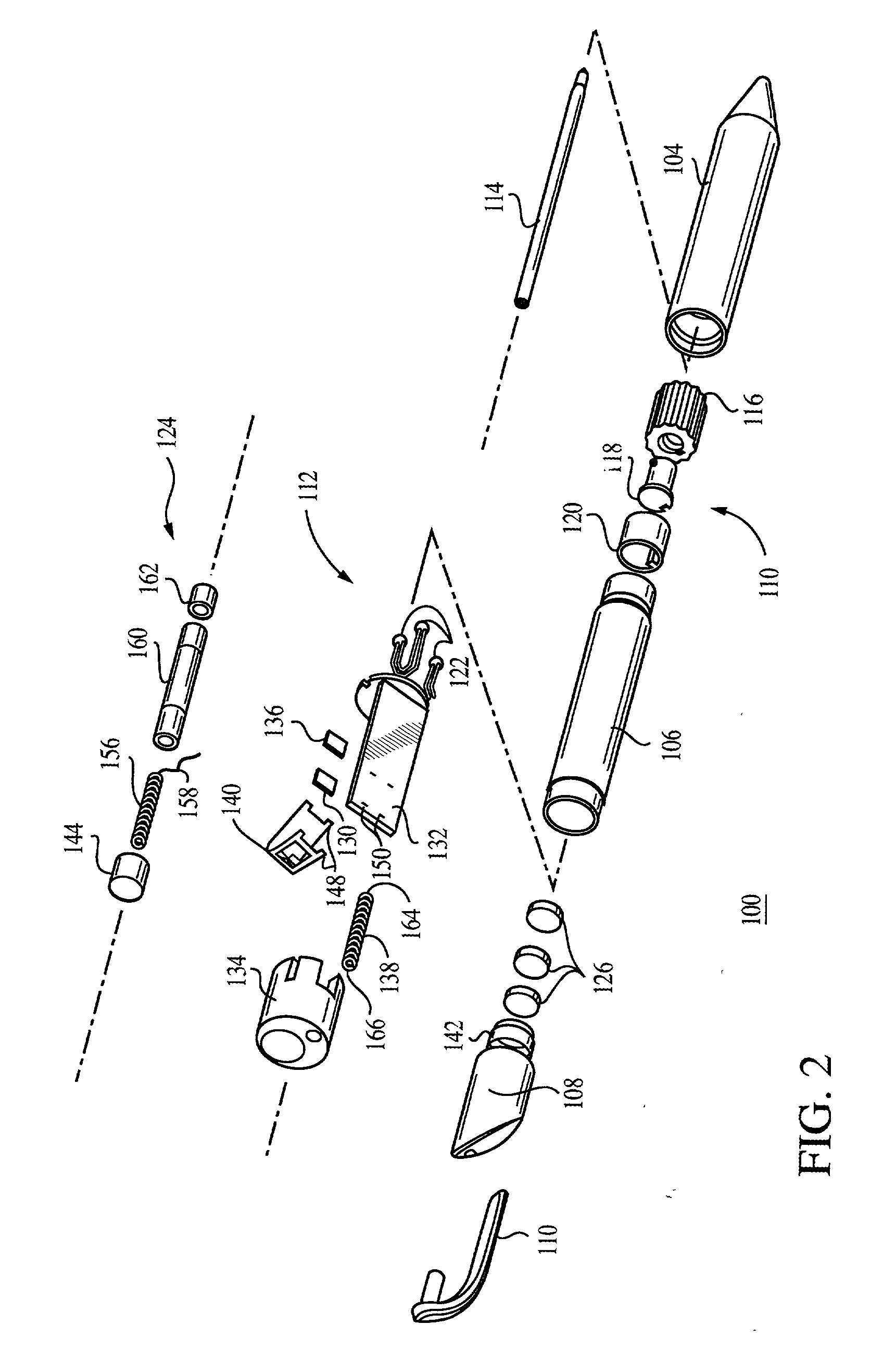 Novelty devices with flashing light feature