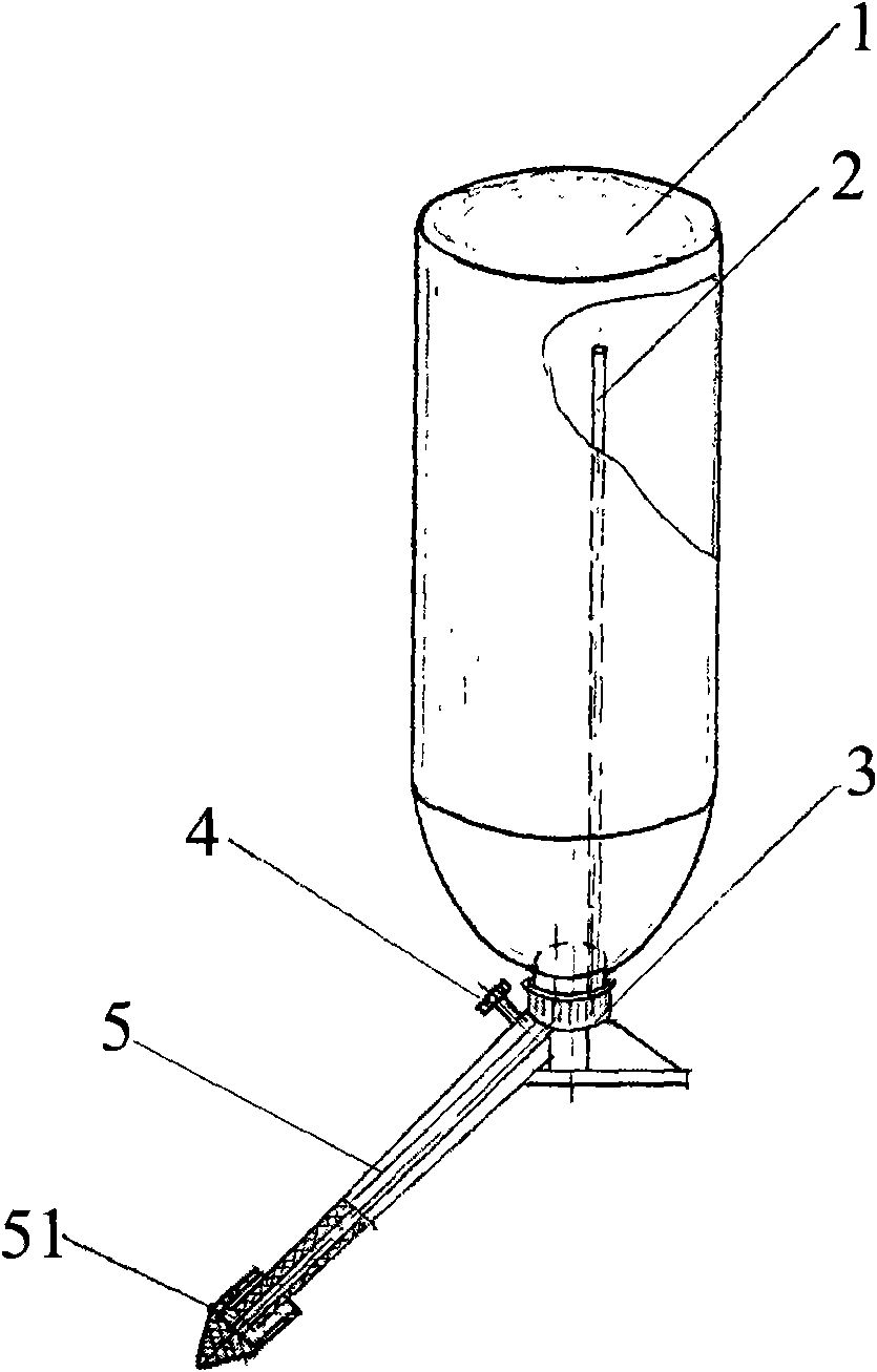 Drip irrigation emitter for agricultural use