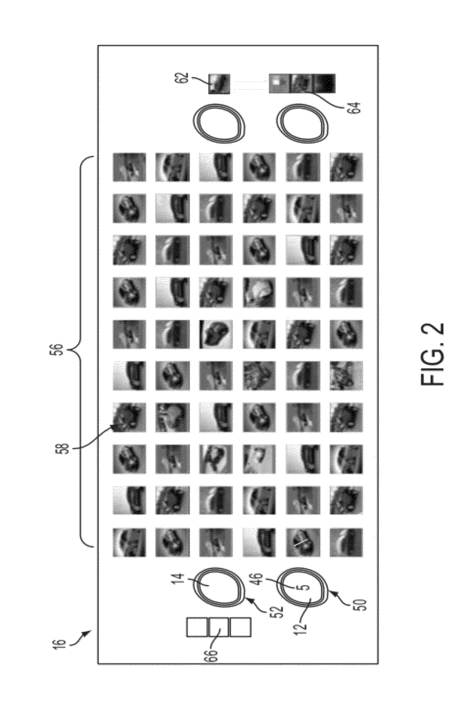 System and method for collaborative graphical searching with tangible query objects on a multi-touch table