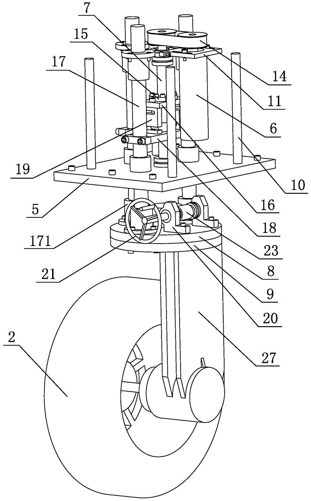 A radial loading experimental device for tire dynamic testing