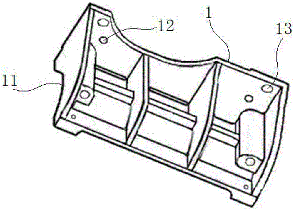 Detection tool for fuel injection pump bracket of engine