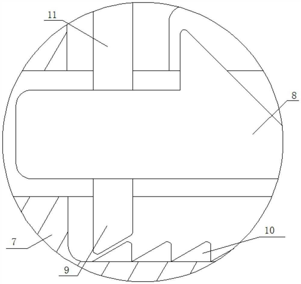 A fixing device for train tracks that can be self-locked and is easy to confirm whether it is loose