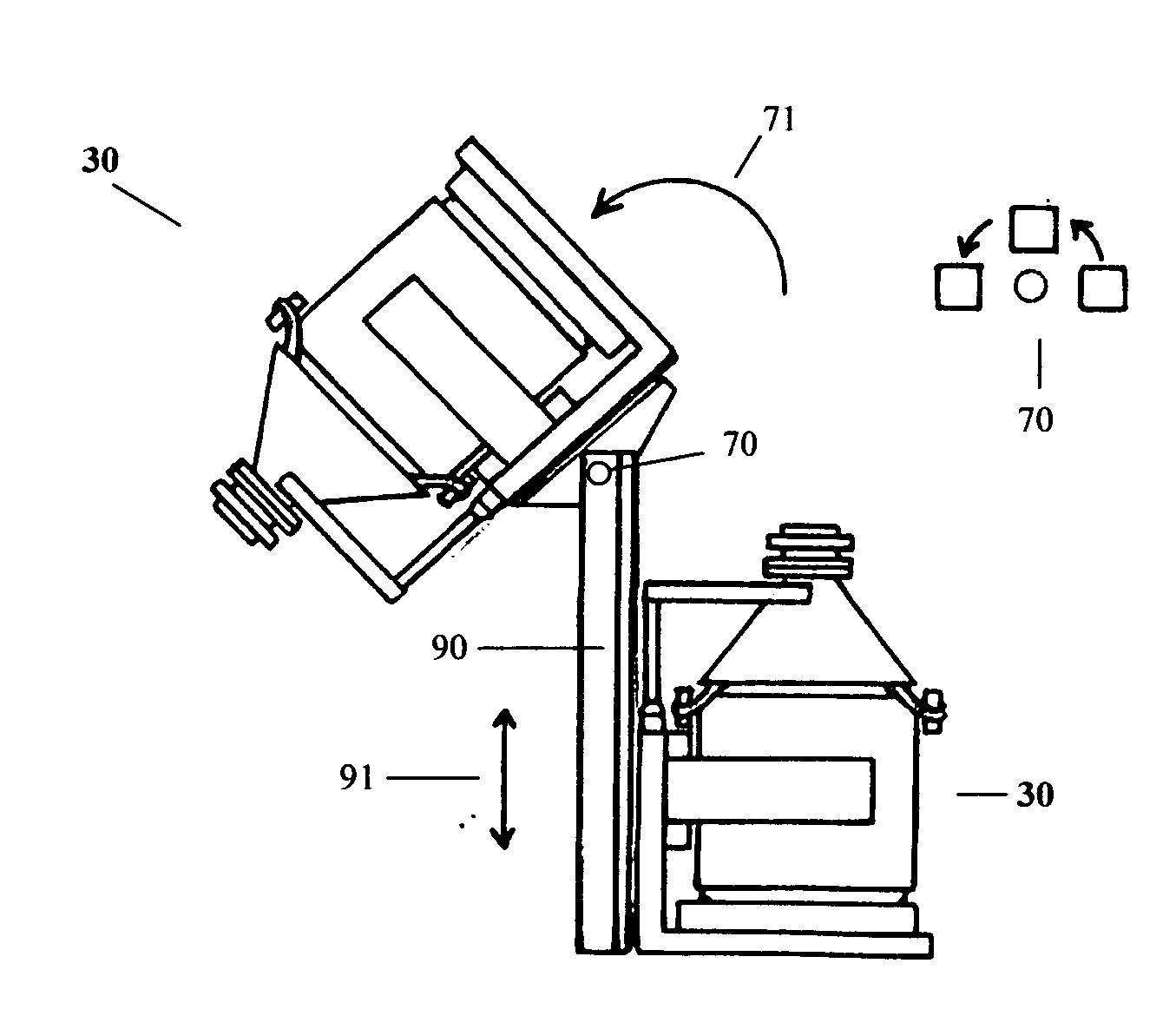 Apparatus for the discharge of product from a bulk bag