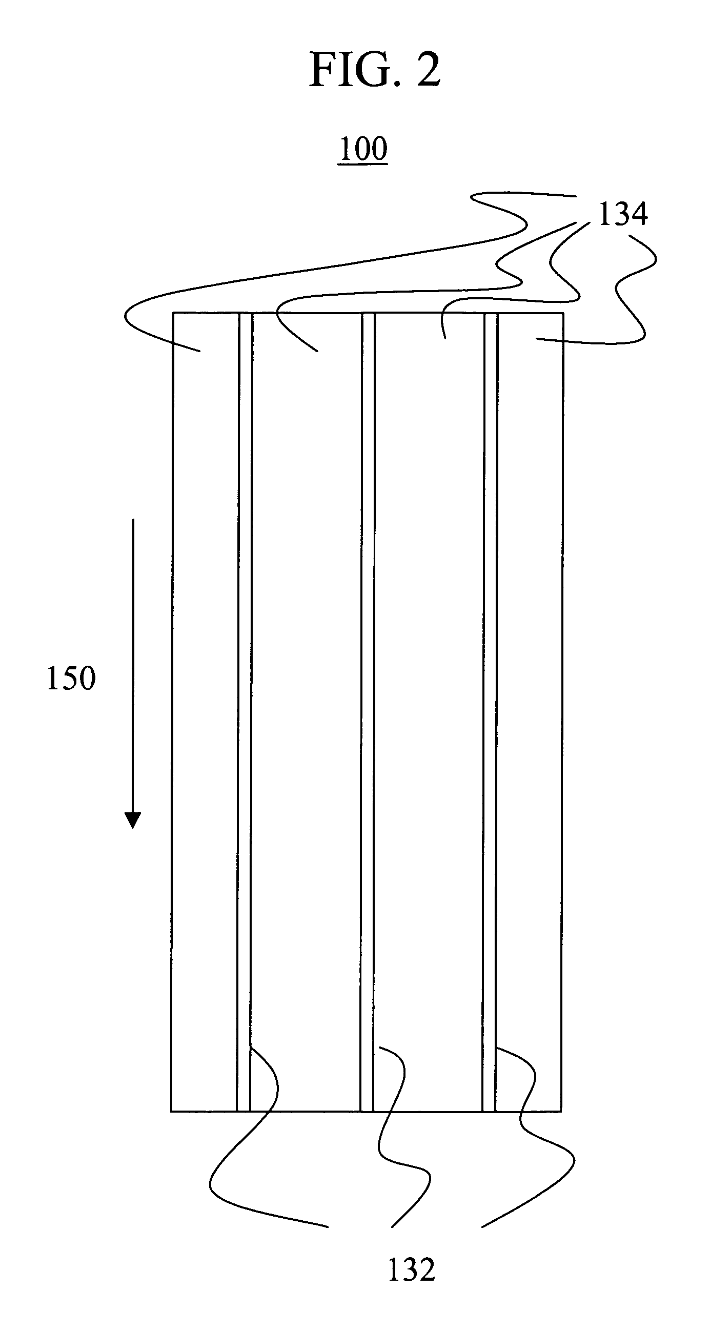 Segmented superconducting tape having reduced AC losses and method of making