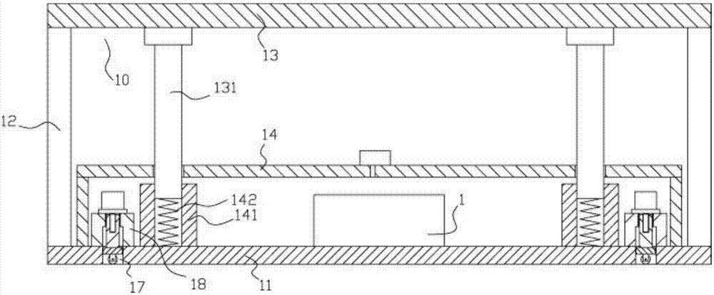 Intelligent long table convenient to move