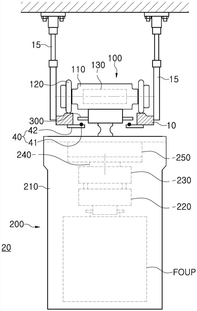 Article transport vehicle and article transport apparatus