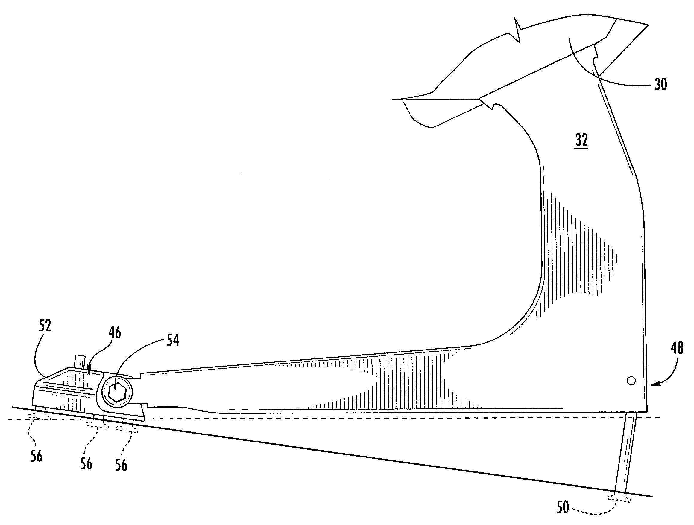 Load-limiting and energy-dissipating mount for vehicle seating