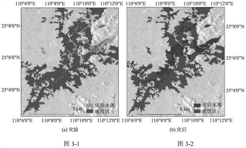 Flood disaster remote sensing monitoring evaluation method based on machine learning