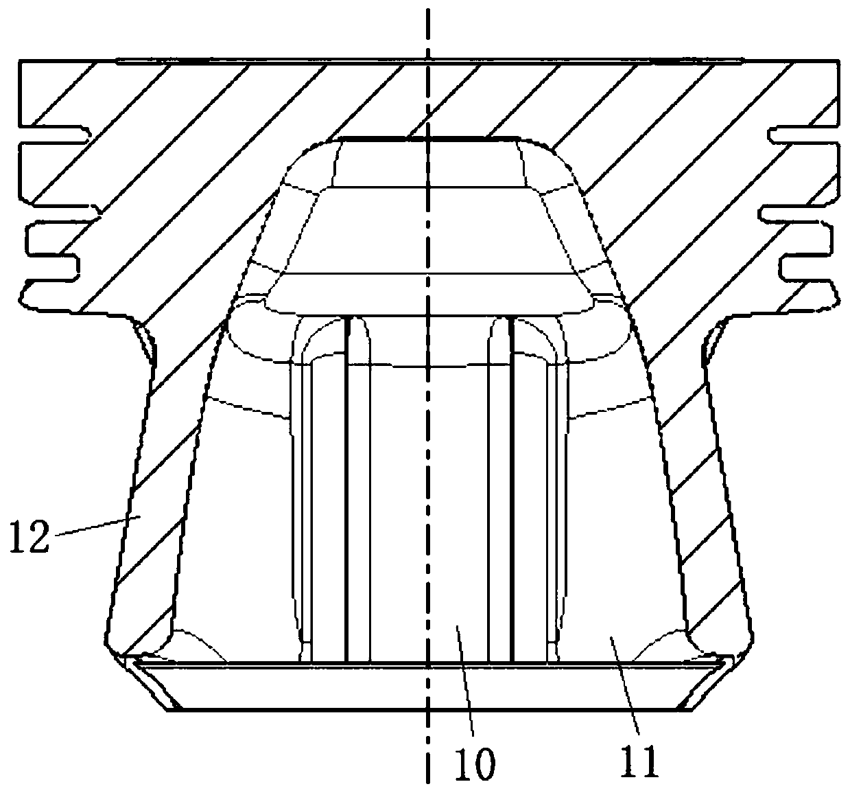 Light piston, engine and automobile