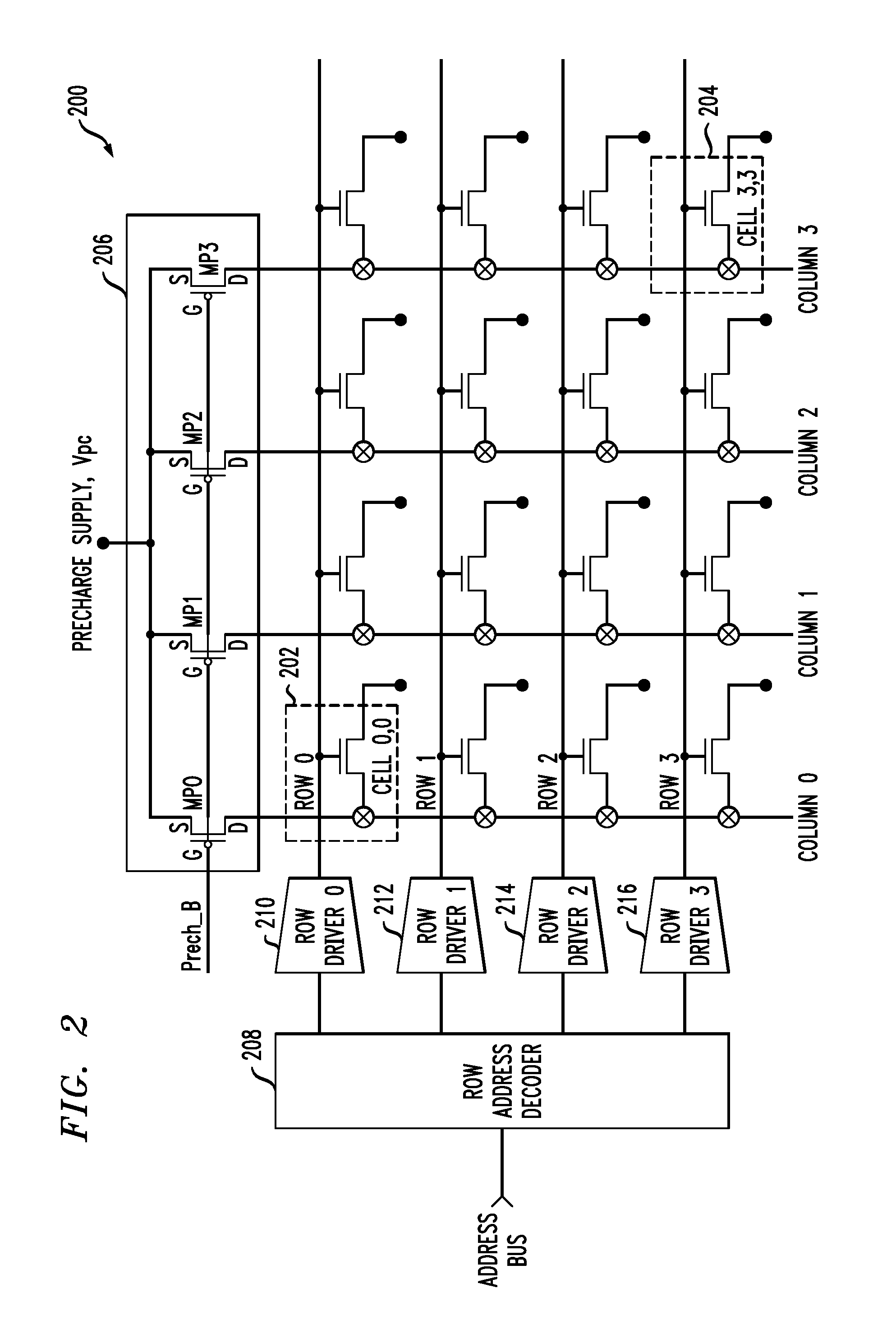 Reduced leakage driver circuit and memory device employing same