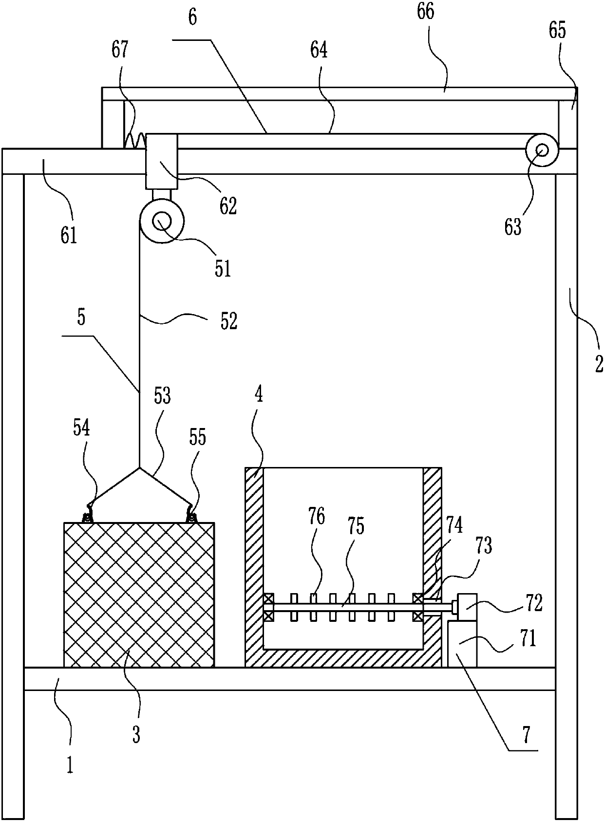 Dust removal device for spring