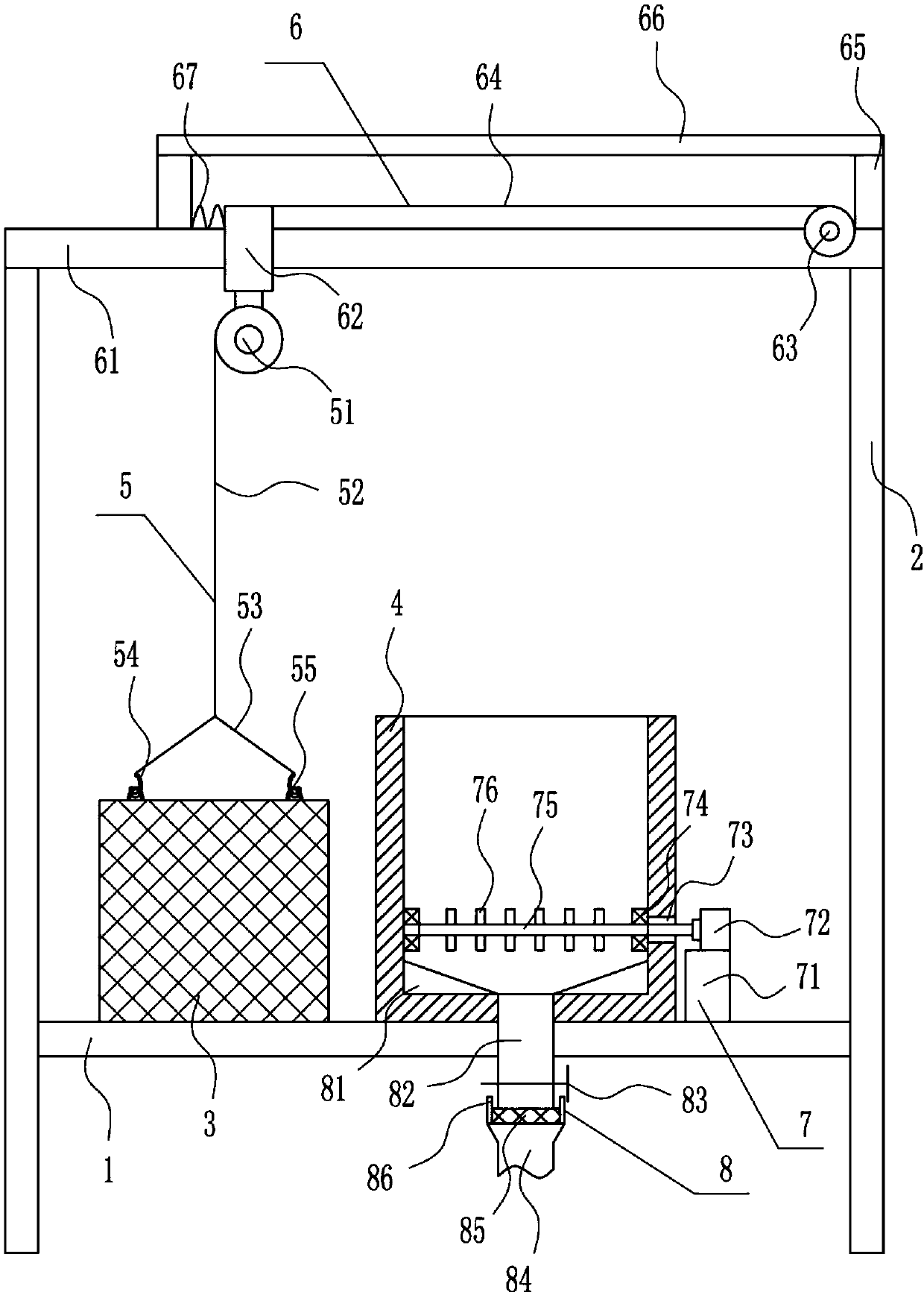 Dust removal device for spring