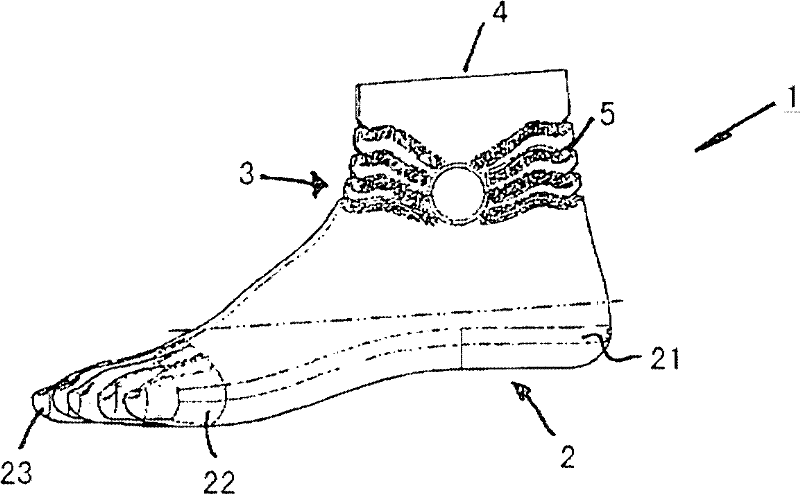Artificial limb casing and method for the production thereof