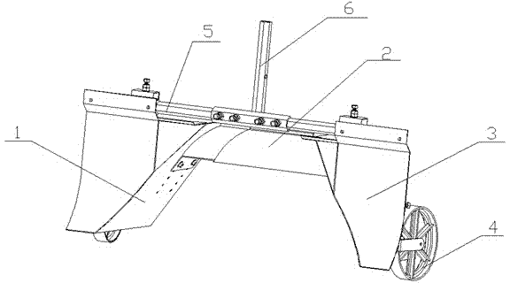 Trapezoidal ridge shaping device