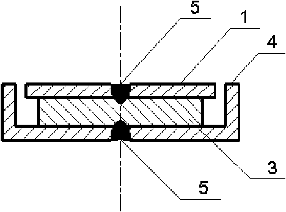 Laser spot welding assembly method of magnetic circuit system of miniature loudspeaker