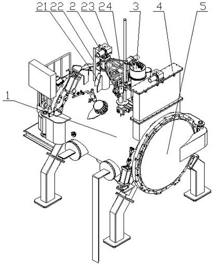 Vacuum melting furnace capable of continuous feeding and metal atomization powder making equipment composed of it