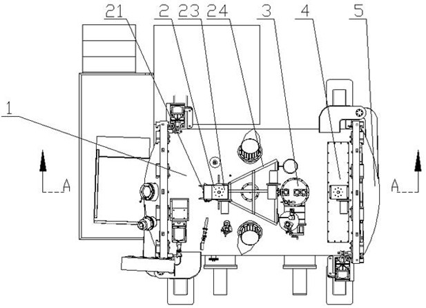 Vacuum melting furnace capable of continuous feeding and metal atomization powder making equipment composed of it