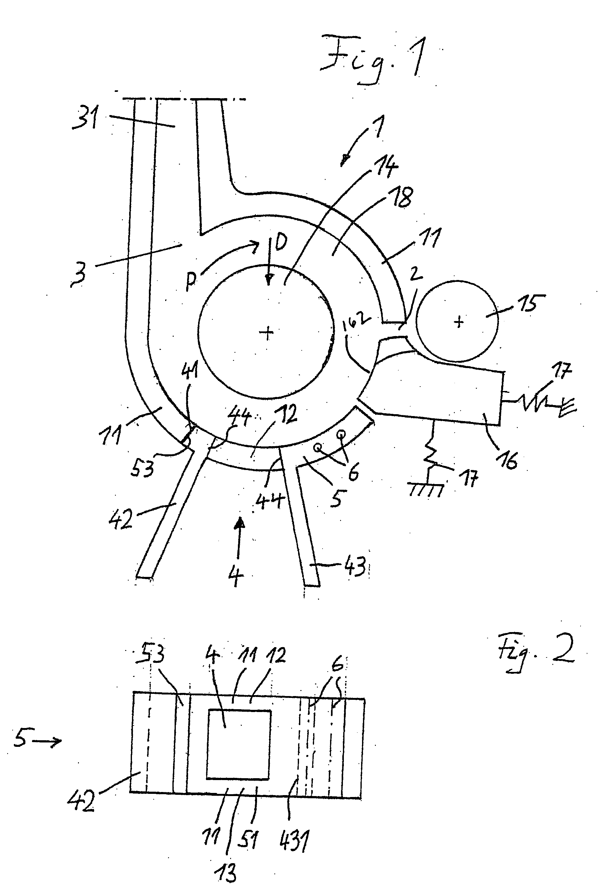 Opening roller housing for an open-end spinning device, device for an opening roller housing and procedure for modernizing spinning devices