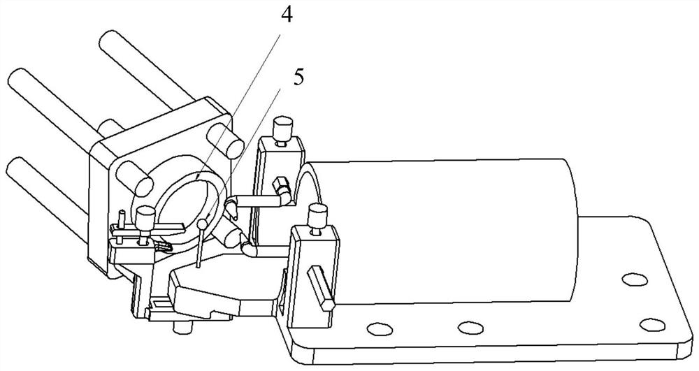 A mouse fixture for high-resolution detection experiments in ophthalmology