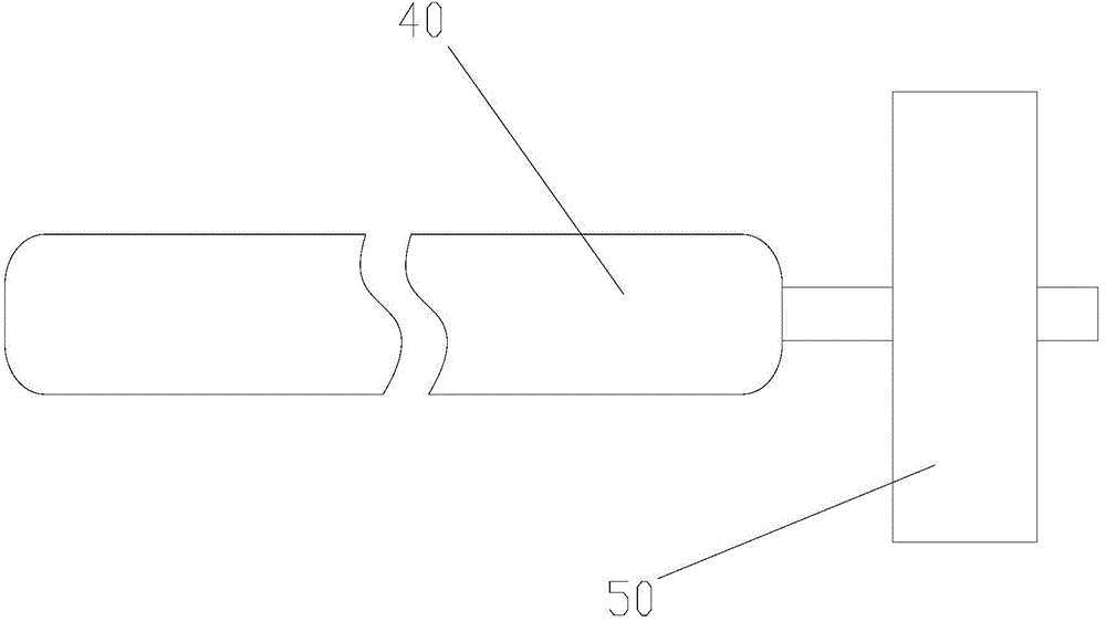 Method and tool for treating heating of drainage plate