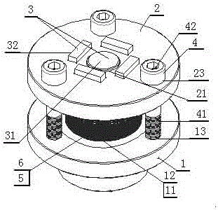 Positioning and pressing tool for fabricating motor iron core