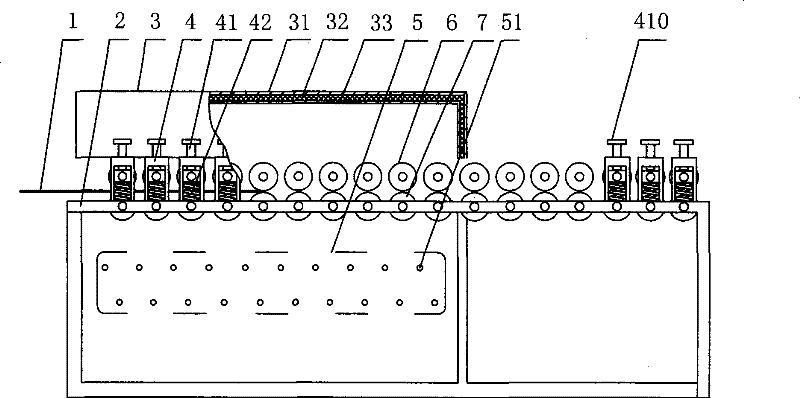Automatic compound machine of composite shock-absorbing silencing piece