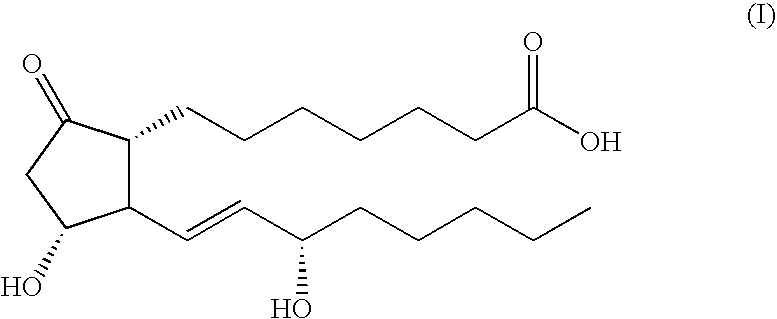 Emulsion composition comprising prostaglandin e1