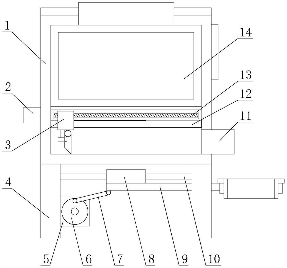 A kind of straw crushing equipment with anti-clogging function