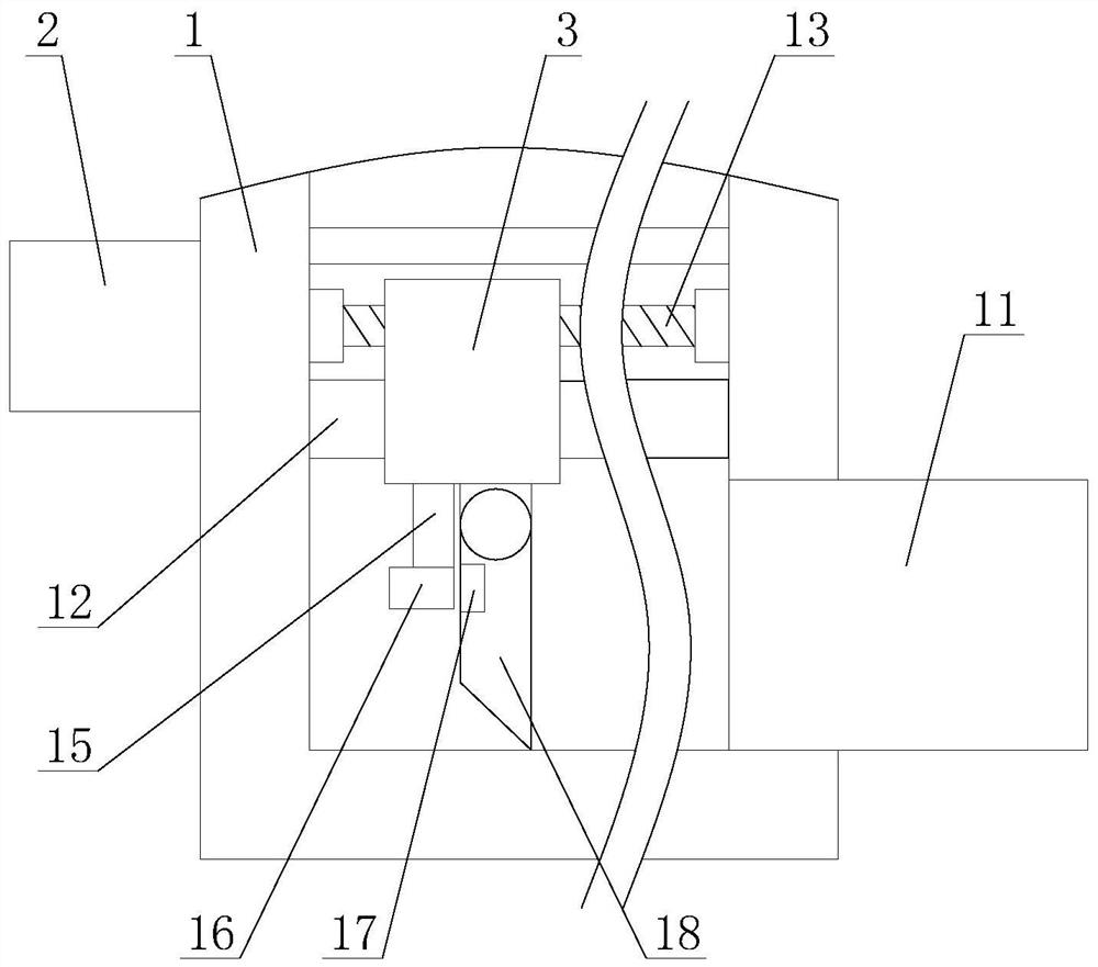 A kind of straw crushing equipment with anti-clogging function