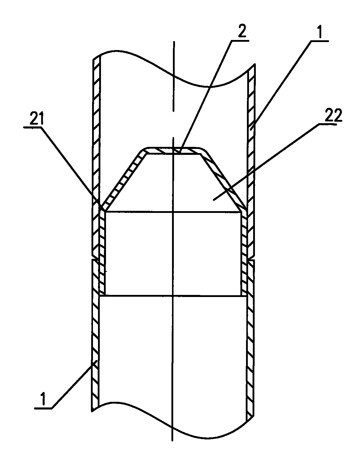 Connecting structural component for air-separation cold box and method for integrally assembling cold box