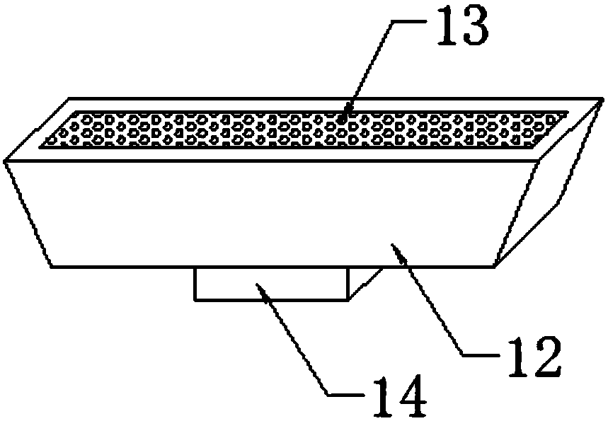 Cloth pressing device for textile machine
