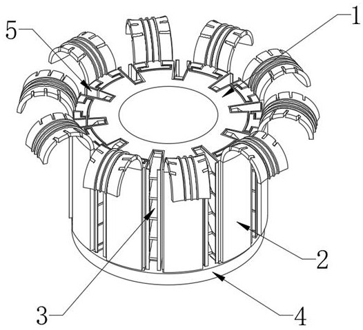 A hook type commutator