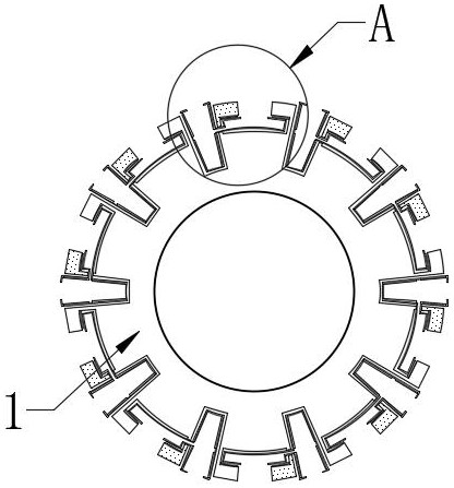 A hook type commutator