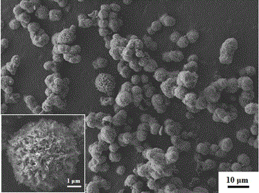 Micro-spherical porous basic magnesium borate and ionothermal synthesis method of magnesium borate nano-superstructure