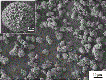 Micro-spherical porous basic magnesium borate and ionothermal synthesis method of magnesium borate nano-superstructure