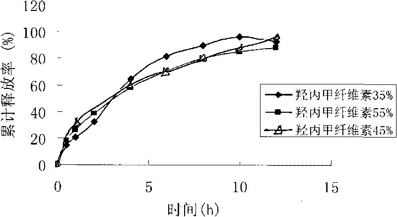 Huperzine-A intra-gastric floating tablet