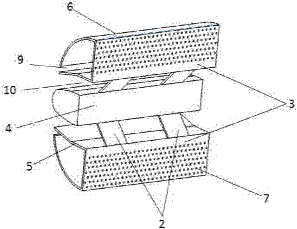 Novel trapped vortex combustor head device and working method thereof