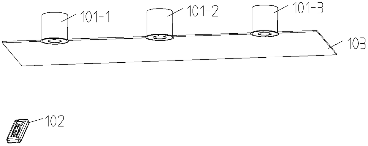 led remote control light and its remote control method