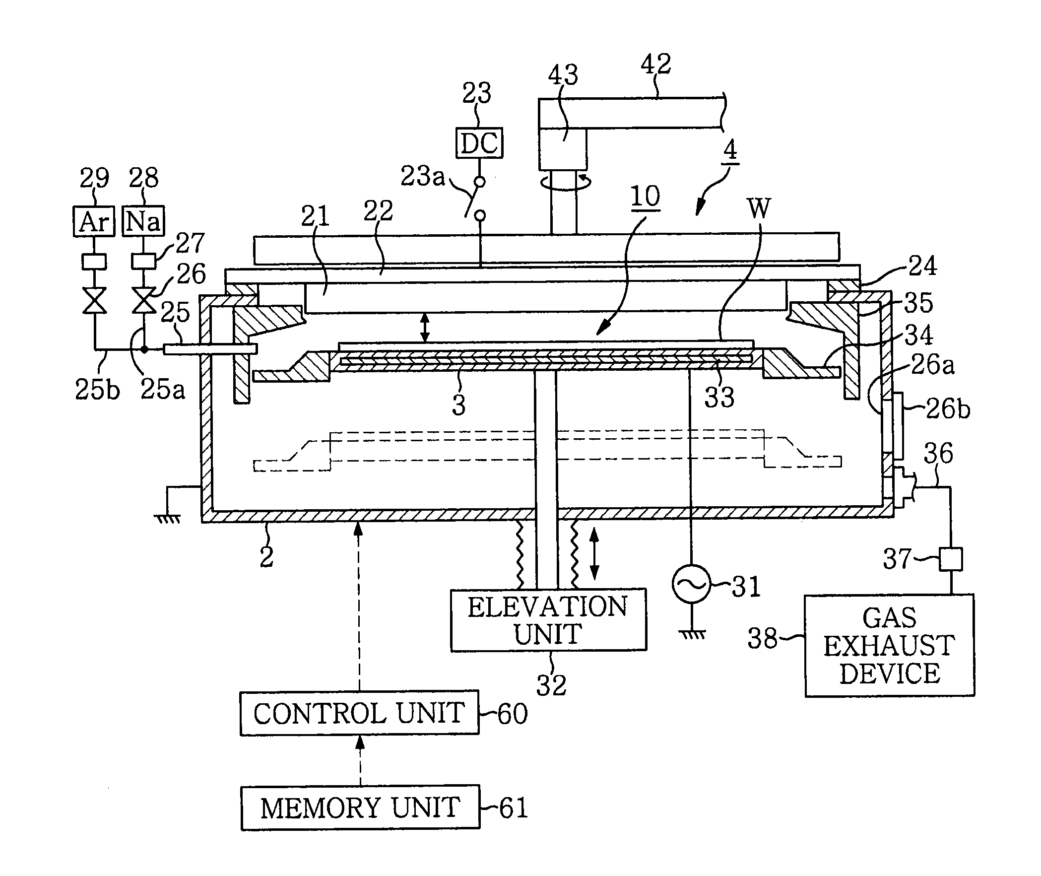 Magnetron sputtering apparatus and film forming method