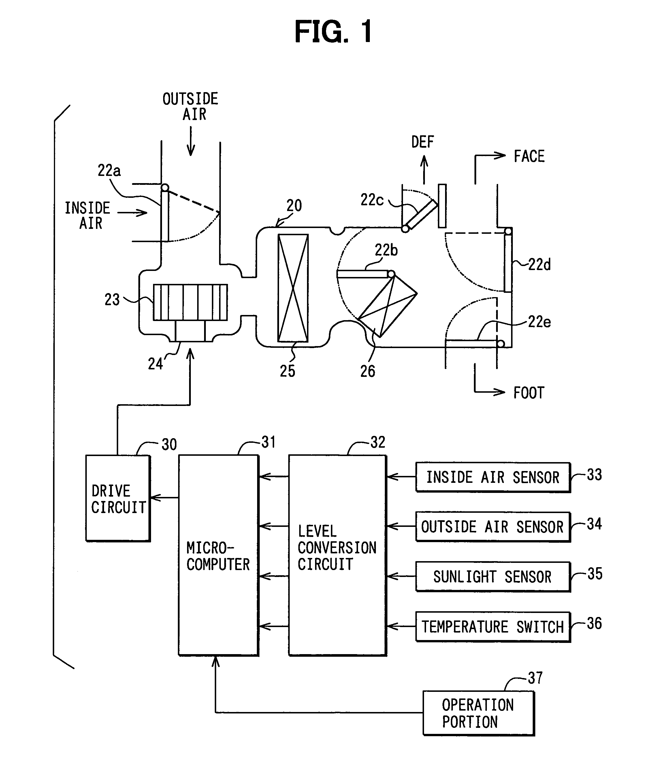 Vehicle air conditioner having learning function and correcting function