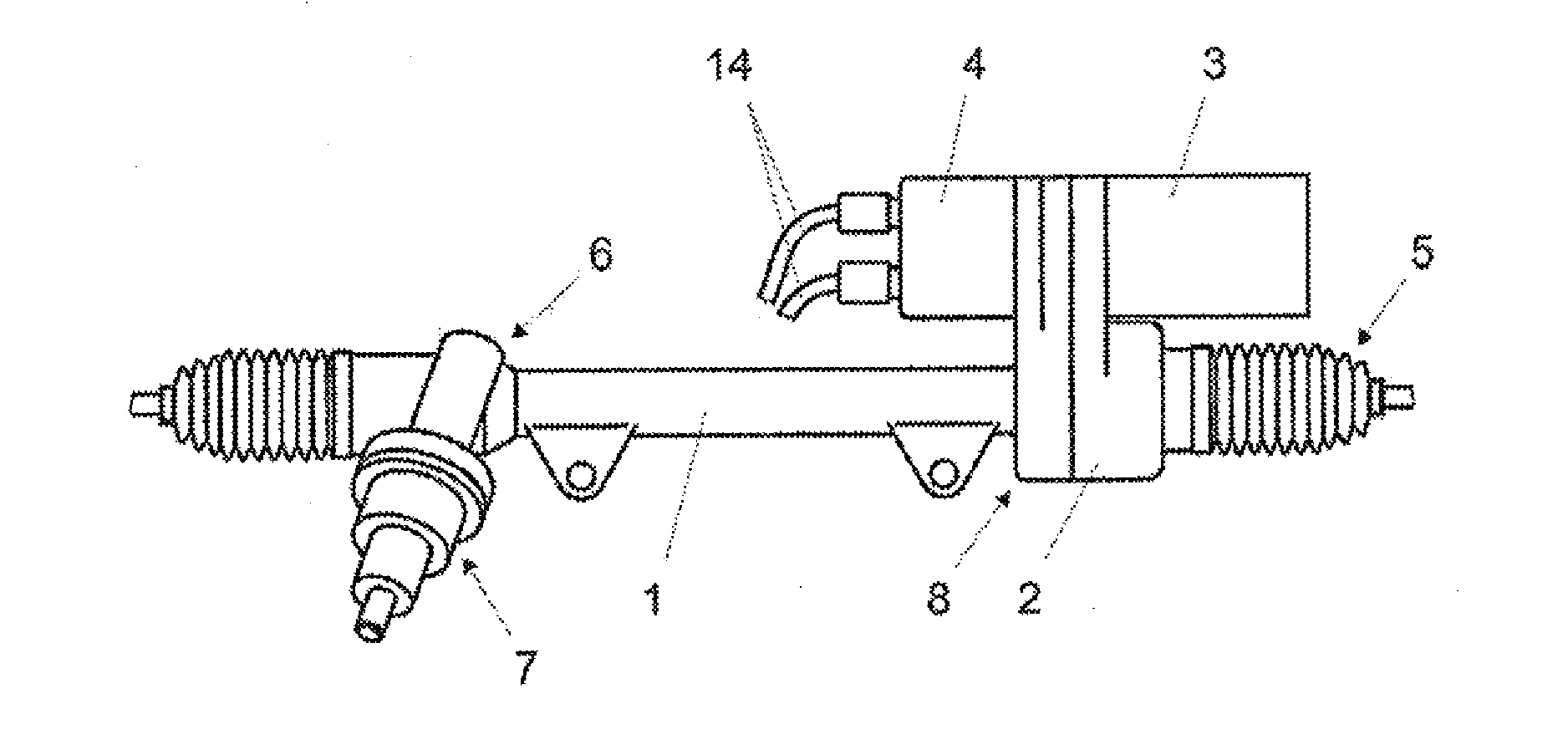 Steering device, particularly electric servo steering device for a motor vehicle